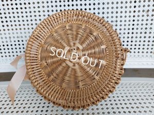 画像15: クッション付きリボン装飾バスケット