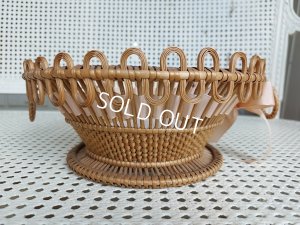 画像5: クッション付きリボン装飾バスケット