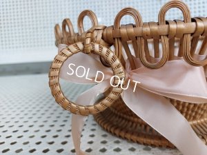 画像10: クッション付きリボン装飾バスケット