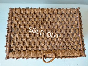 画像8: アンティーククッション付バスケット