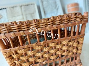 画像6: アンティーククッション付バスケット