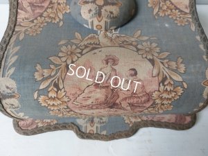 画像5: アンティークカルトナージュクッション付ケース