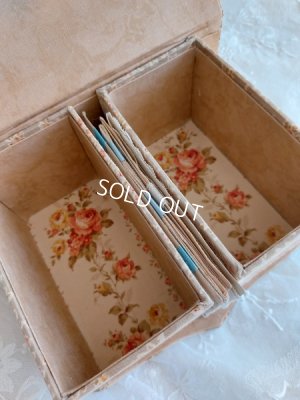 画像11: ローズ柄カルトナージュボックス