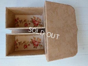 画像8: ローズ柄カルトナージュボックス