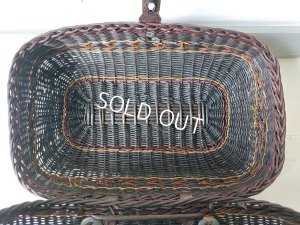 画像9: アンティークダブルハンドルバスケット