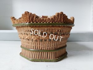 画像8: フレンチファブリック装飾バスケット