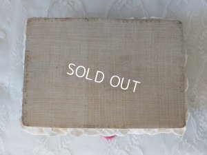 画像13: アンティーク布ボックス