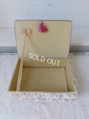 画像6: アンティーク布ボックス