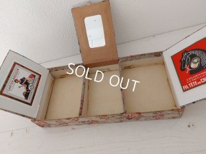 画像18: アンティークカルトナージュソーイングボックス