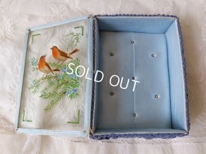画像4: アンティーク小鳥柄ガラスケース