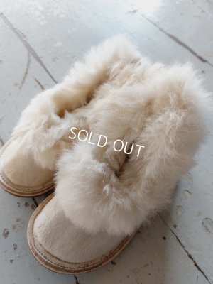 画像3: アンティーク白いベビーシューズ