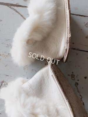 画像11: アンティーク白いベビーシューズ