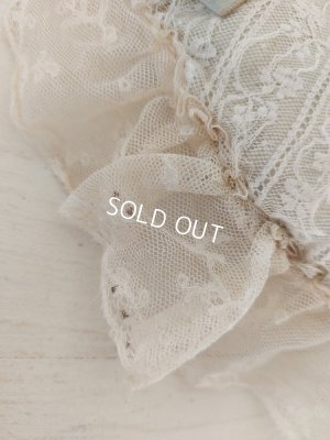 画像11: アンティークレースクッション