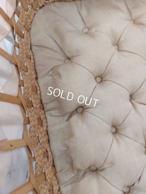 画像12: アンティーククッション付バスケット