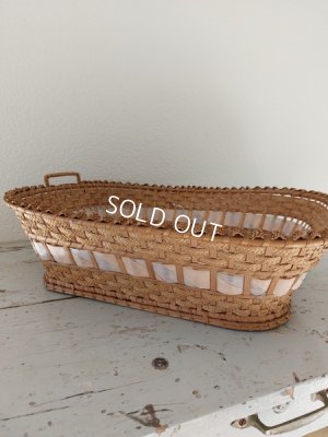 画像17: アンティーククッション付バスケット