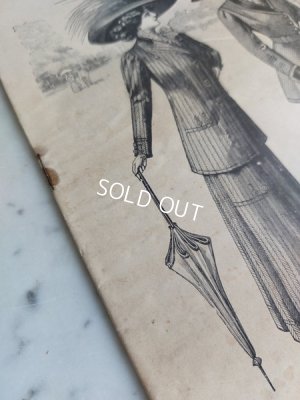 画像24: アンティークコルセットボックスと雑誌セット