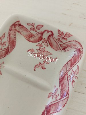 画像14: サルグミンヌ U&C ロゼットリボン柄ソープディッシュセット