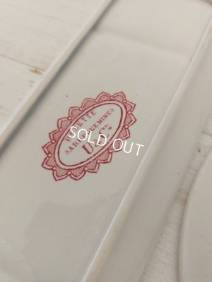 画像18: サルグミンヌ U&C ロゼットリボン柄ソープディッシュセット