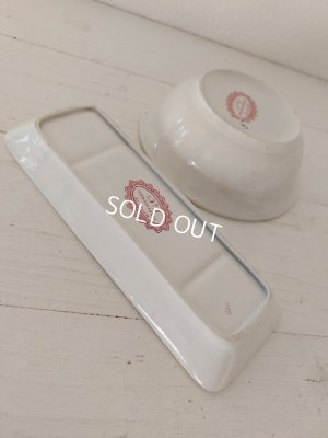 画像19: サルグミンヌ U&C ロゼットリボン柄ソープディッシュセット