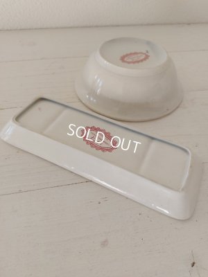 画像20: サルグミンヌ U&C ロゼットリボン柄ソープディッシュセット