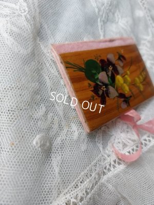 画像10: モシュリンヌすみれとミモザ柄ニードルケース