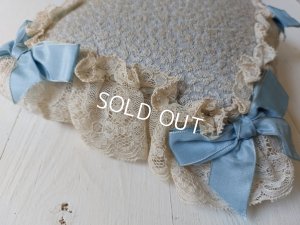 画像9: アンティークレースクッション