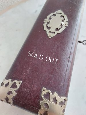 画像9: アンティークハンドグローブボックス