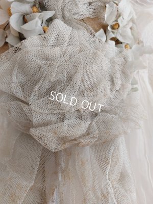 画像12: アンティーク布花ハット