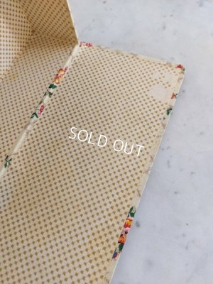 画像9: アンティーク花柄カルトナージュボックス