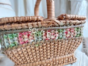 画像2: アンティークローズバスケット