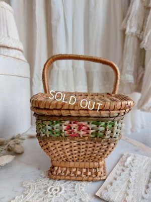 画像8: アンティークローズバスケット