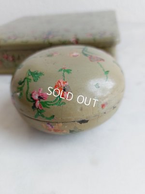 画像17: アンティークパピエマシェボックス