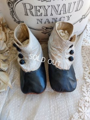 画像9: ヴィクトリアンボタンアップベビーシューズ