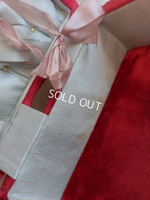 画像20: アンティーククッション付ソーイングボックス