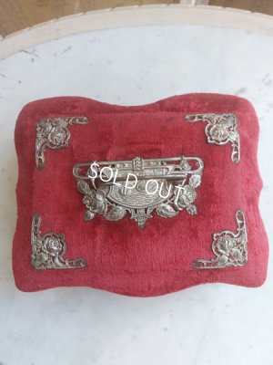 画像7: アンティーククッション付ソーイングボックス