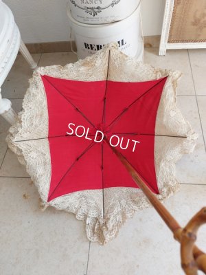 画像10: アンティークレースパラソル