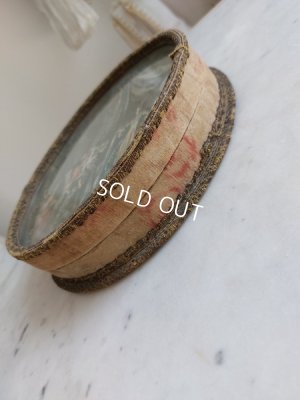 画像10: アンティークガラス付きカルトナージュボックス