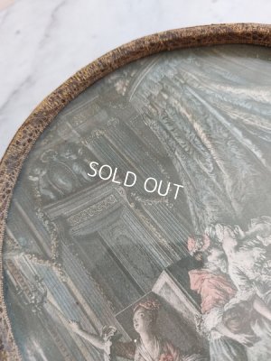 画像4: アンティークガラス付きカルトナージュボックス