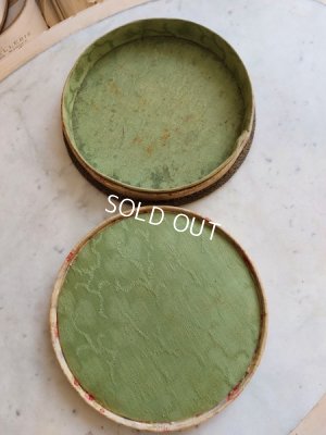 画像12: アンティークガラス付きカルトナージュボックス