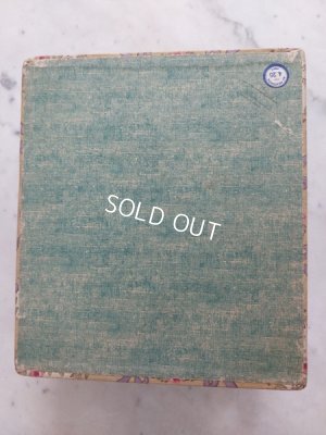 画像7: アンティーク花かご柄カルトナージュボックス