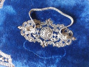 画像5: アンティーククッション付ソーイングボックス