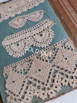 画像10: アンティークレースサンプラー