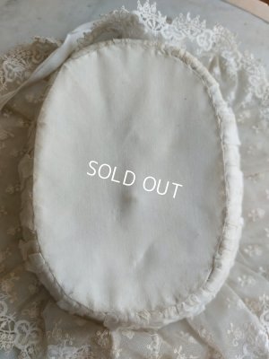 画像13: アンティークレースパニエ