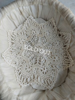 画像10: アンティークレースパニエ