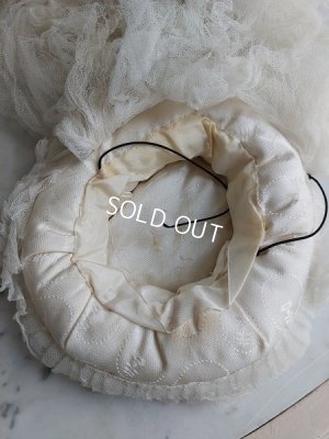 画像16: アンティークベール付ハット