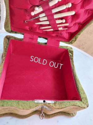 画像4: アンティークソーイングツール付ボックス