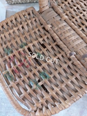 画像3: アンティークローズバスケット