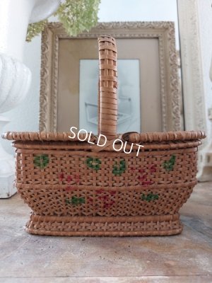 画像9: アンティークローズバスケット