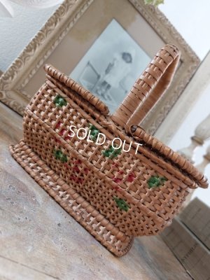 画像12: アンティークローズバスケット