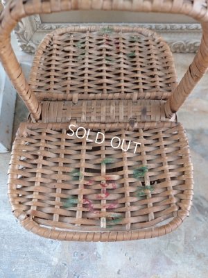 画像14: アンティークローズバスケット